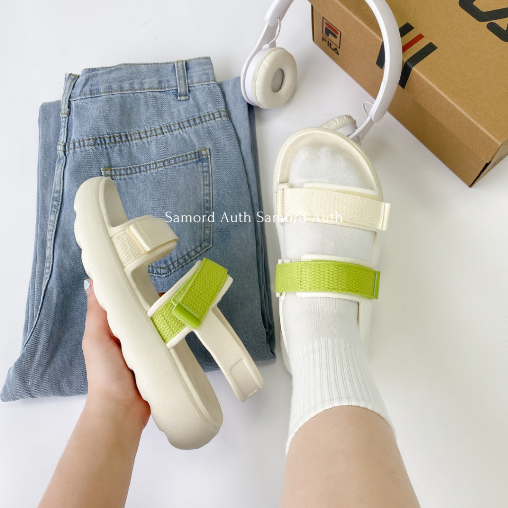 Dép quai hậu Fila Pong Sandal Unisex thể thao, êm, nhẹ chính hãng sale