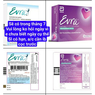 PQS - Miếng dán tránh thai Evra Thái Lan (mẫu mới)