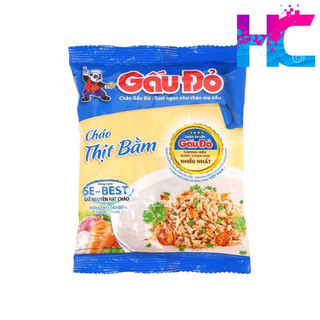 Cháo gấu đỏ vị gà / vị thịt bằm