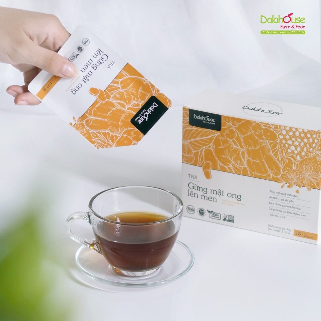 Trà gừng mật ong lên men Dalahouse 75g
