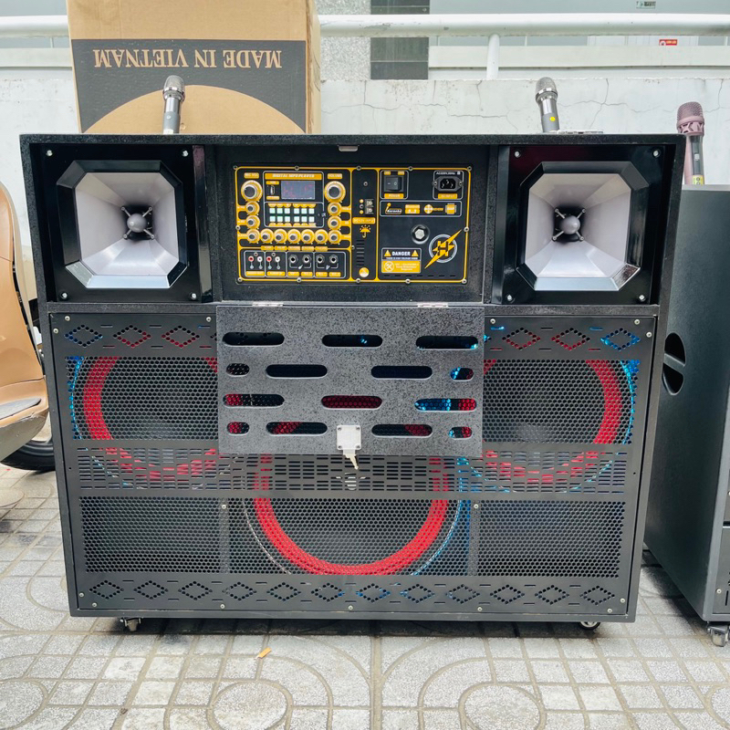 THÀNH PHẨM VÀ VỎ THÙNG LOA KÉO 2 BASS 30 1 BASS 40 2 TRELB - CHUYÊN LOA KÉO CÔNG SUẤT LỚN