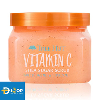 Tẩy tế bào chết toàn thân tree hut vitamin c body scrub 510g