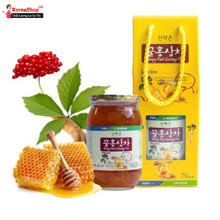 Sâm tươi thái lát ngâm mật ong Nonghyup Hàn Quốc