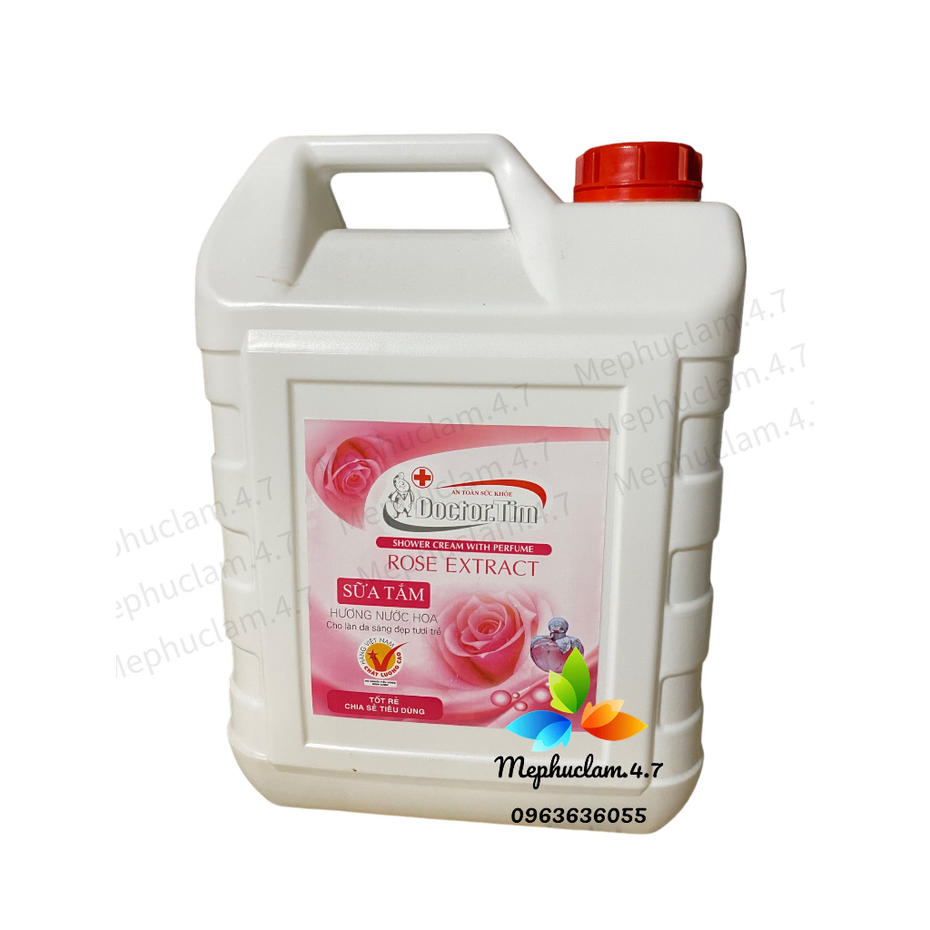Dầu gội / sữa tắm DOCTOR.TIM 9.5 kg chuyên dụng cho nhà nghỉ, khách sạn, spa tóc