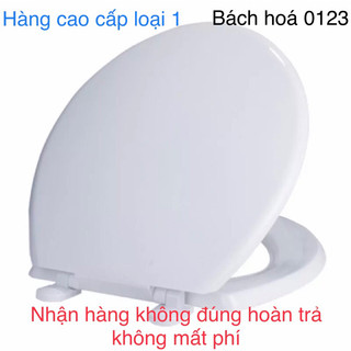 Nắp bồn cầu. Nắp bồn cầu nhựa Plastic phù hợp với nhiều loại bồn cầu, như vila, linax, Hàng loại 1 dày. Giá nhà sản xuất
