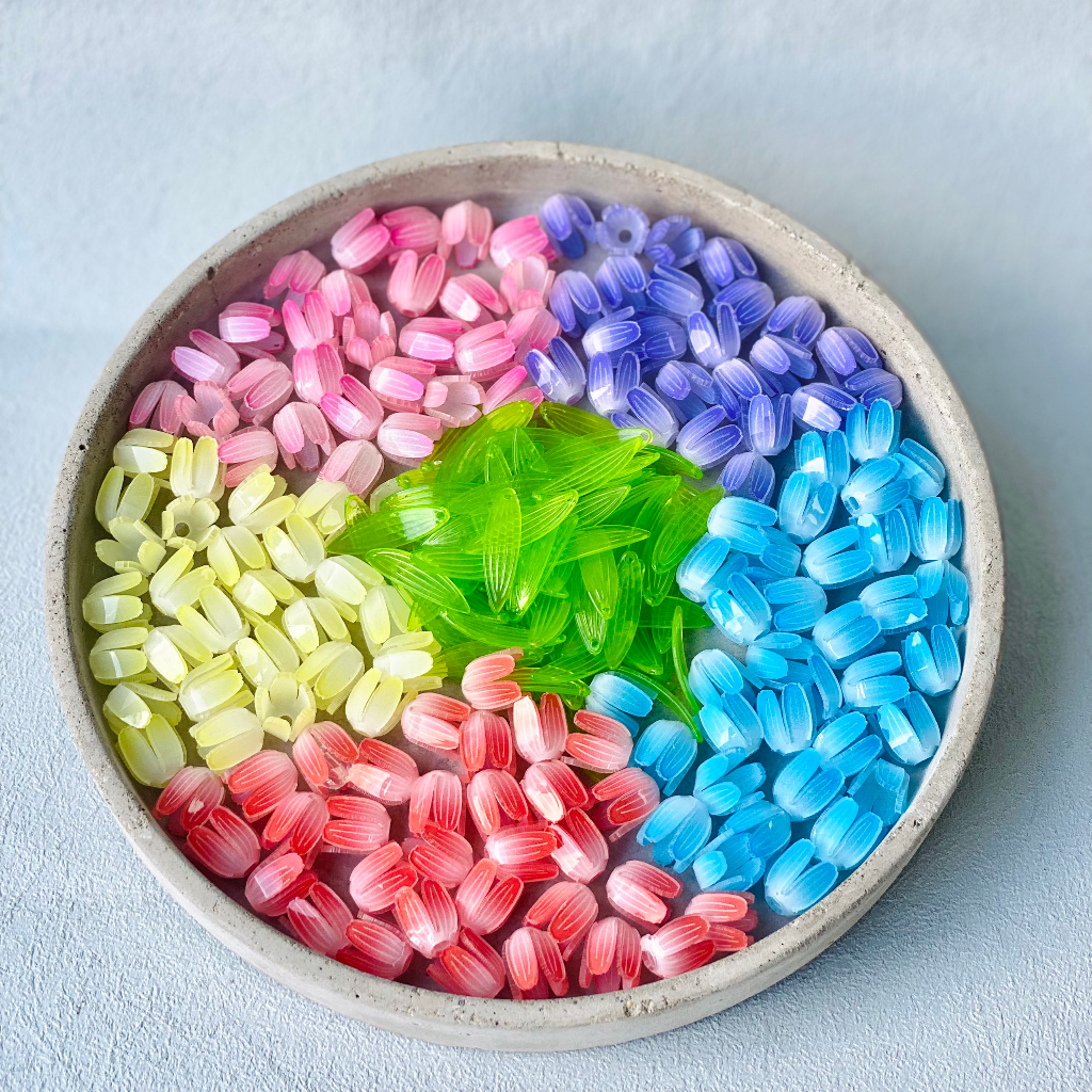 Hoa Tulip làm đèn đủ các màu, quả cầu tulip, túi đựng đèn ngủ tulip handmade