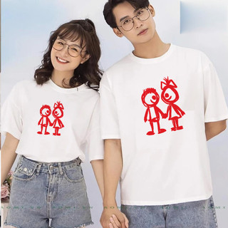 Áo thun cặp đôi nam nữ tình nhân - ktqn tshirt and uniform