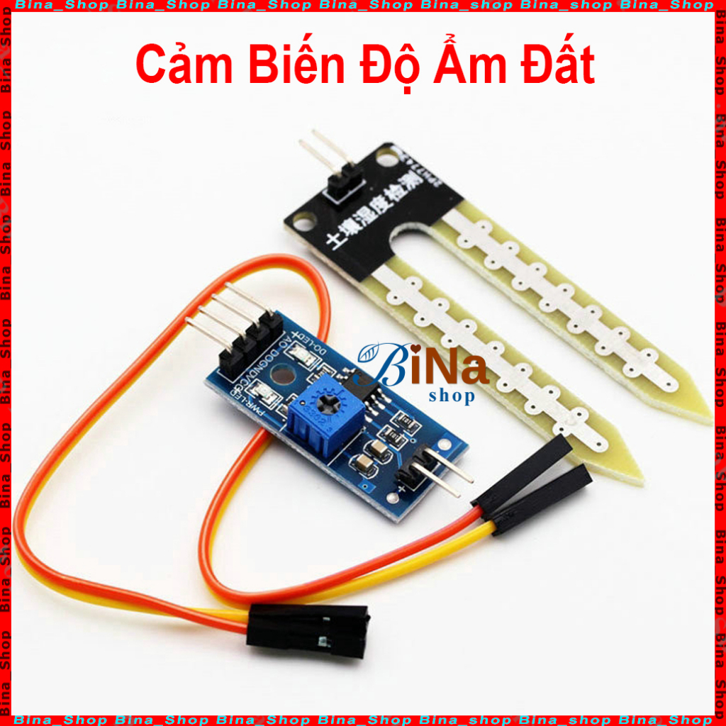Mạch cảm biến Độ ẩm đất - Đo độ ẩm trong đất
