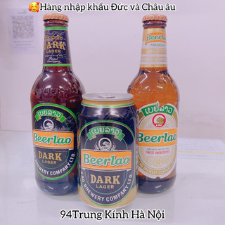 Bia chai/lon beerlao 330ml - 5-6%