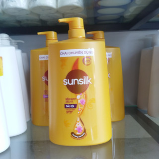 Dầu gội Pantene sunsilk dove clear chai 1200ml siêu mềm mượt chăm sóc tóc hư tổn