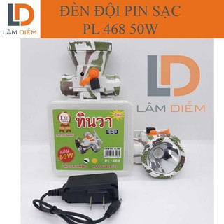 ĐÈN PIN ĐỘI ĐẦU PIN SẠC GỌN NHẸ SIÊU SÁNG PL 468 - A2