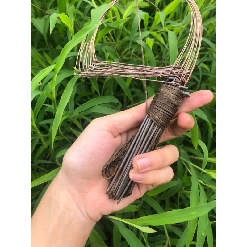 1 bộ giò đá bẫy gà rừng (20 chân màu cỏ khô )