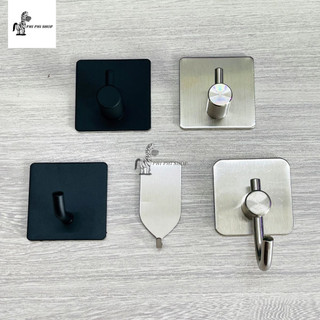1 Móc Inox304 không khoan tường , keo dán 3M treo đồ dán vào tường , nhà tắm ...