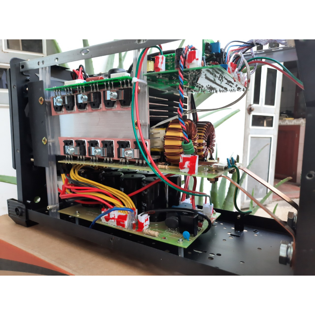 Máy hàn jasic 250T ba bo 8 tụ 24 sò hàn kéo que 4.0 bảo hành 12 tháng