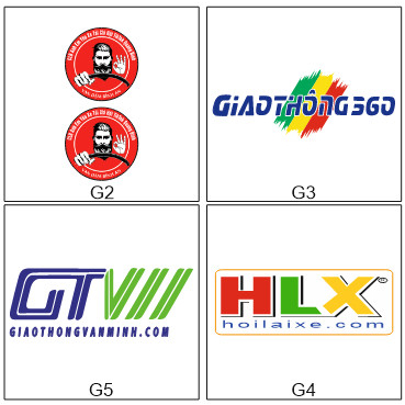 Tem xe tải Câu Lạc Bộ Yêu Xe - Decal 3 lớp phản quang 7 màu