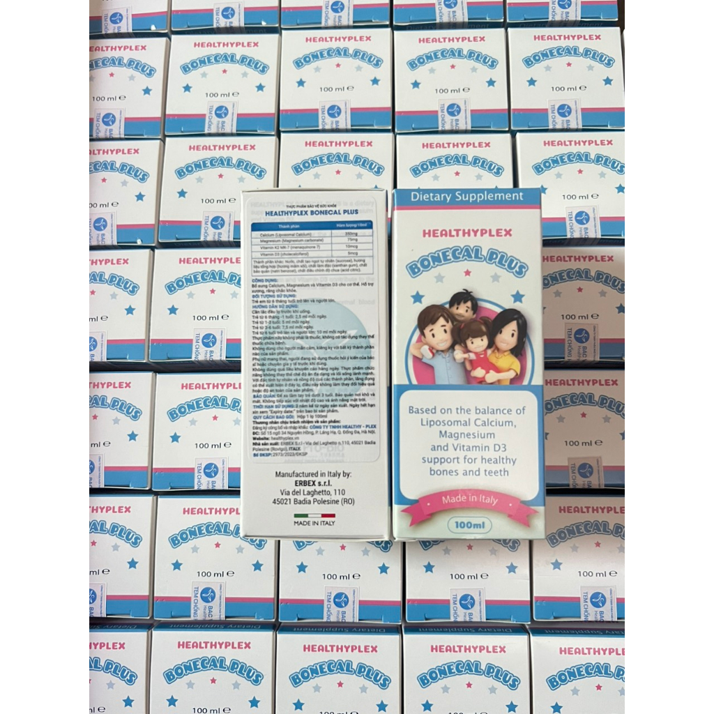 Healthyplex Bonecal Plus bổ sung Calcium , Magnesium và Vitamin D3