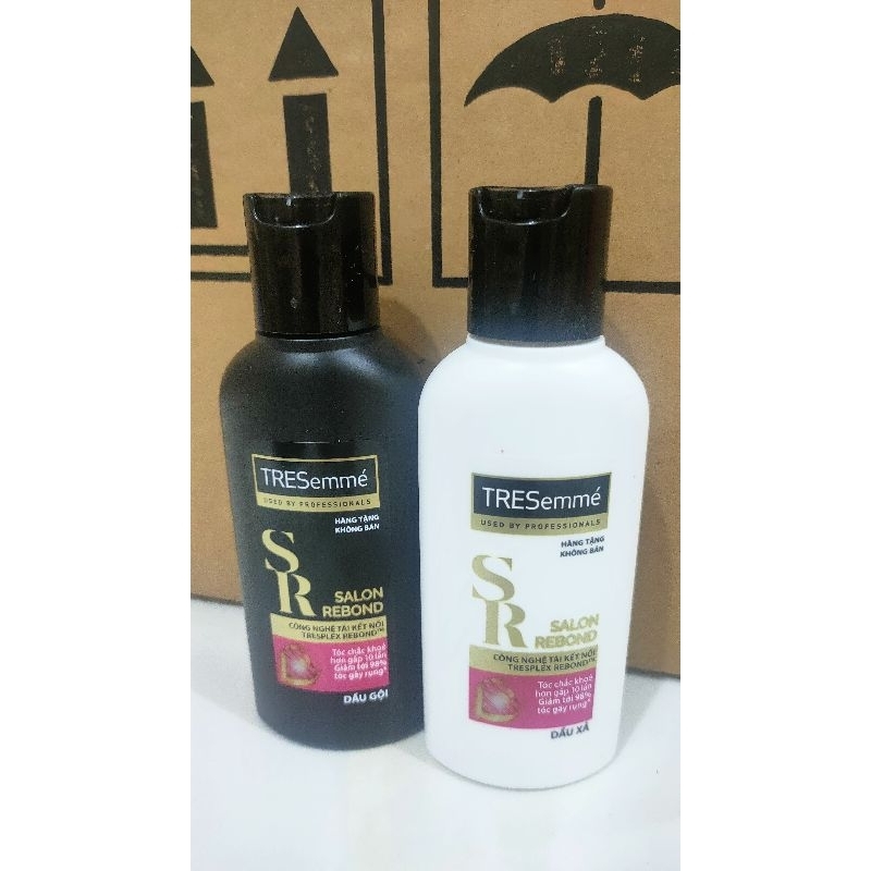 Set Gội Xả Treseme Kèm Túi Lưới