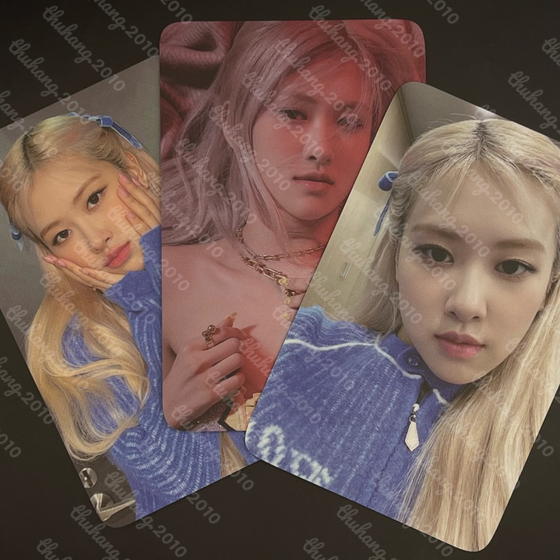 Set 3 card pre order POB -R- Rosé