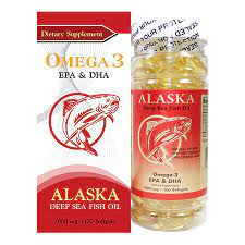 Alaska Deep Sea Fish Oil Omega 3 OMEGA 3 POLVITA MỸ DẦU CÁ ALASKA