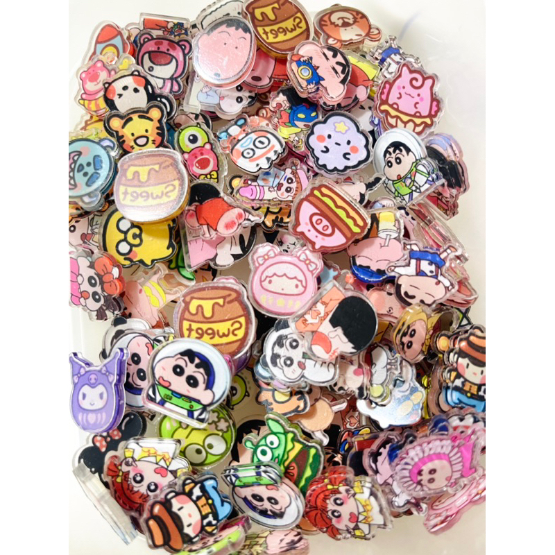 Mảnh acrylic các nhân vật đáng yêu Shin , Sanrio , Toy Story , Kirby , Tsum Tsum