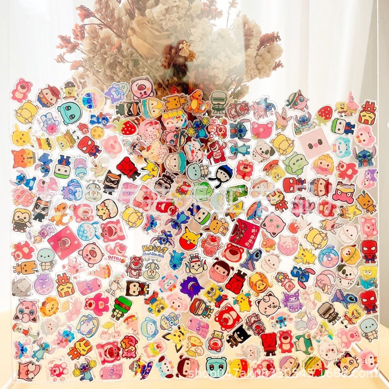 Mảnh acrylic các nhân vật đáng yêu Shin , Sanrio , Toy Story , Kirby , Tsum Tsum