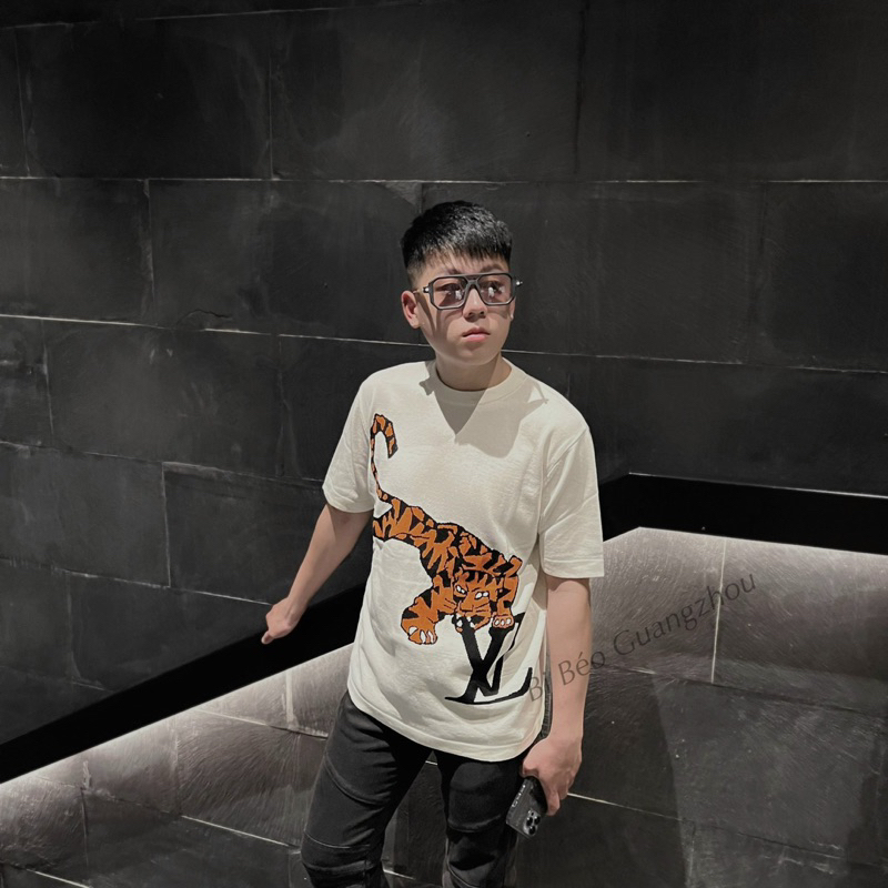 Áo len cộc tay - Louis Vuitton - LV Hổ Tiger