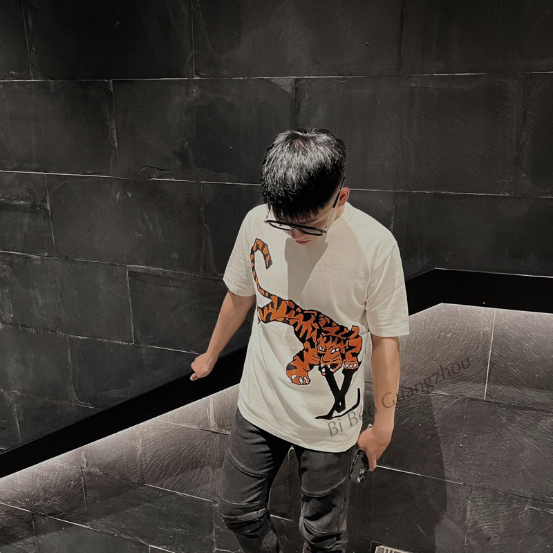 Áo len cộc tay - Louis Vuitton - LV Hổ Tiger