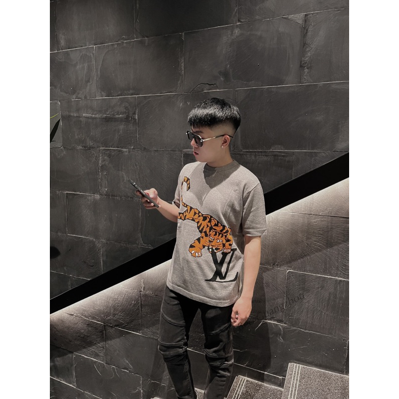 Áo len cộc tay - Louis Vuitton - LV Hổ Tiger