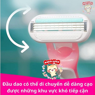 (Hàng Nhật) Dao cạo body chuyên dụng 3 lưỡi Gillette cho nữ nội địa Nhật Bản