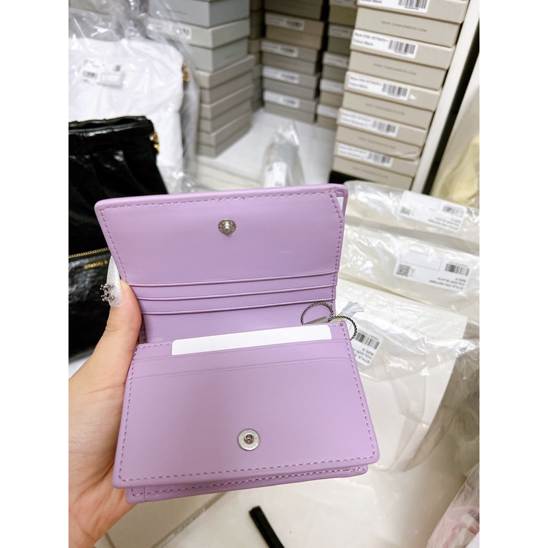 Ví ngắn chần bông CNKeith