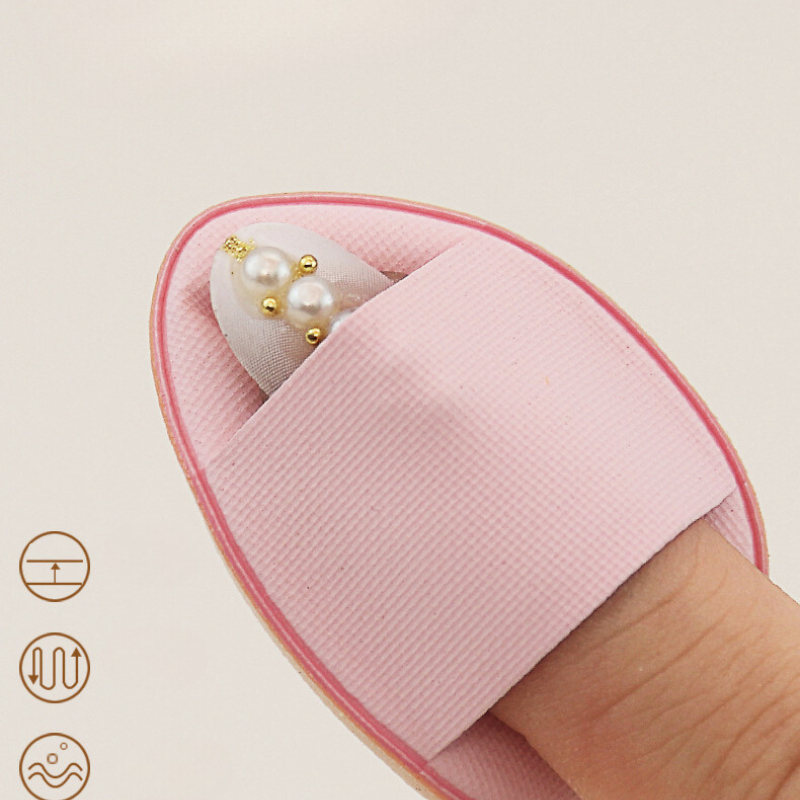 Mút Trang Điểm Mini Xỏ Ngón , Mút Tán Kem Nền Che Khuyết Điểm Cho Mặt  Mắt Có Thể Sử Dụng Đánh Khô Nước Marshmallo