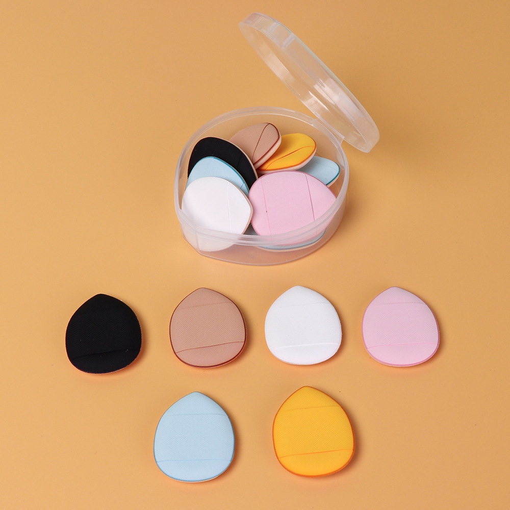 Mút Trang Điểm Mini Xỏ Ngón , Mút Tán Kem Nền Che Khuyết Điểm Cho Mặt  Mắt Có Thể Sử Dụng Đánh Khô Nước Marshmallo