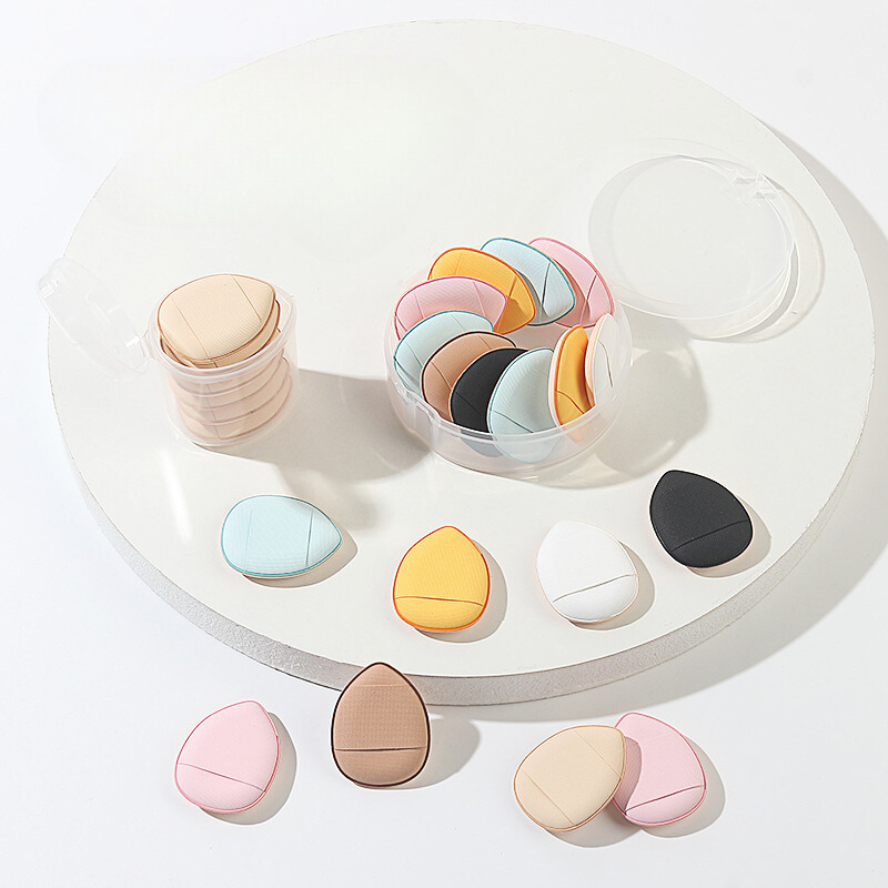 Mút Trang Điểm Mini Xỏ Ngón , Mút Tán Kem Nền Che Khuyết Điểm Cho Mặt  Mắt Có Thể Sử Dụng Đánh Khô Nước Marshmallo