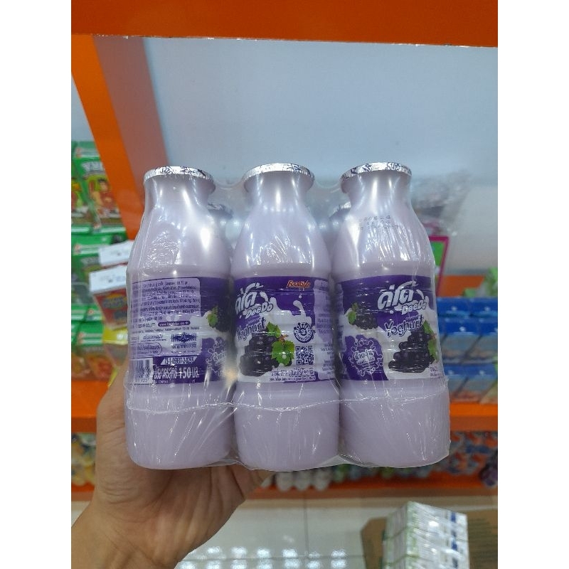 Nước Sữa Chua Trái Cây Thái Lan Deedo 150ml