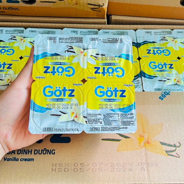🔥HOT🔥THÙNG 48 Hộp Váng Sữa Dinh Dưỡng Gotz (DATE T6/2024)