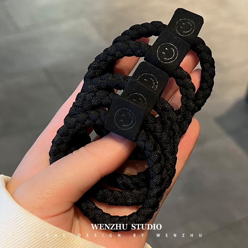 Set 5 dây buộc tóc cao su co giãn