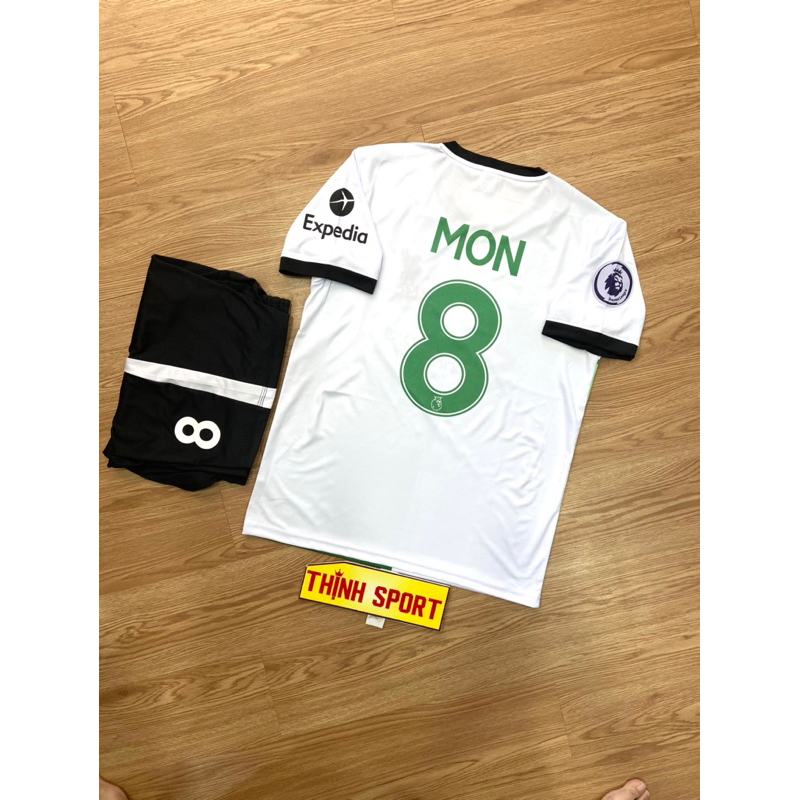 Áo bóng đá, đá banh Liverpool tay ngắn in tên số theo yêu cầu