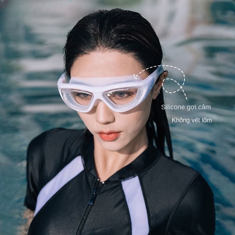 Kính Bơi Chuyên Nghiệp HD chống thấm nước, tia UV, chống sương mù cao cấp người lớn Coolstore