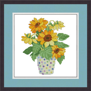 Tranh thêu chữ thập không in màu trên vải HC067 (29 X 34 cm)