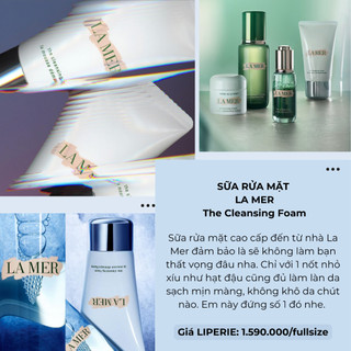 [La Mer] Sữa rửa mặt ngọc trai La Mer The Cleansing Foam