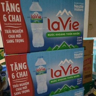 combo 24 chai Nước lavie 500ml