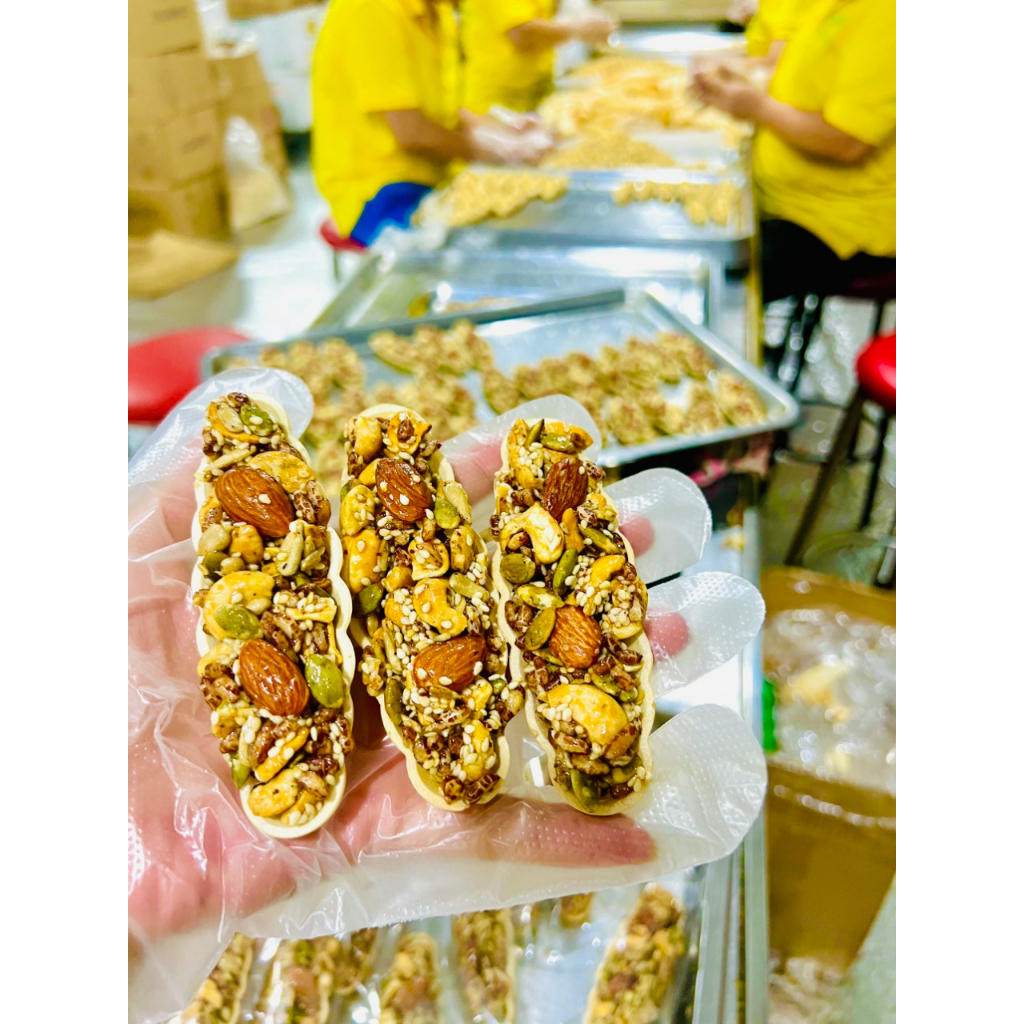 BÁNH THUYỀN MIX HẠT DINH DƯỠNG ăn kiêng Đồ ăn vặt Healthy 500gr