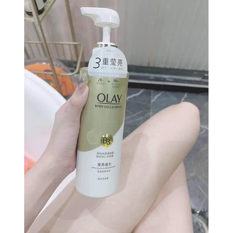 COMBO OLAY SỮA TẮM 500ML + LOTION 250ML