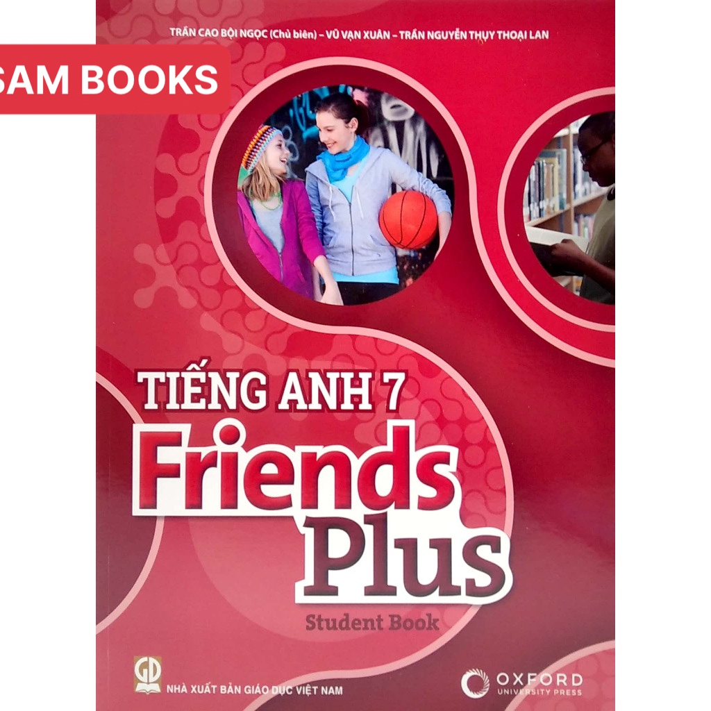 Tiếng Anh 7 Friends Plus CTST bán kèm bút chì ROCO 2B 5k