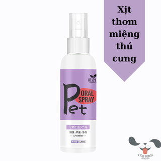 Xịt thơm miệng thảo mộc cho chó mèo DORRIKEY 120ml - Lido House Shop & Hotel