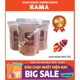 THỨC ĂN RÙA CẢNH KAMA - HỖ TRỢ LÊN MÀU / TIÊU HÓA / RÙA CẠN / RÙA NƯỚC - 500g