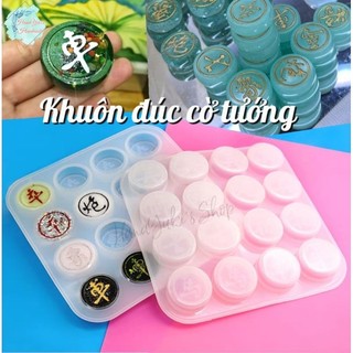 Khuôn đúc cờ tướng (loại quân cờ to) dùng trong thủ công Resin.