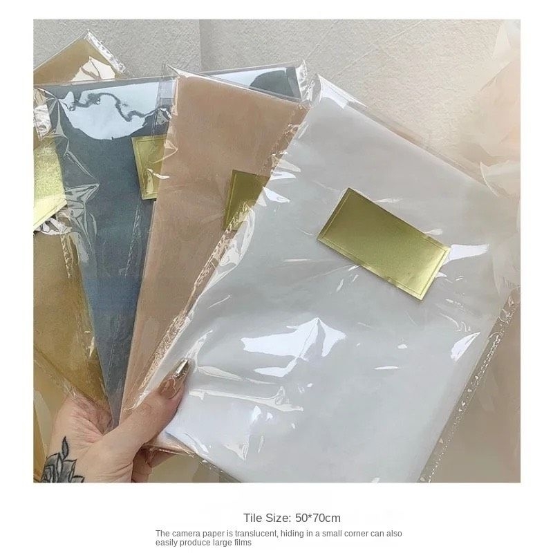 Set giấy nhún decor chụp ảnh mẫu nail phụ kiện chụp hình trang trí
