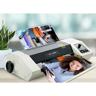 Máy Ép Nhựa A3 - 330C Khổ A3 Rulo Xám Chống Dính
