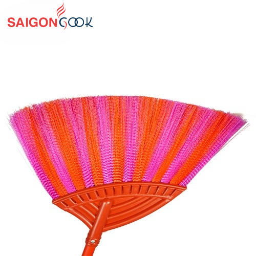 Chổi Homebroom X2 Megahome, Chổi cán nhựa, Lông chổi cước mềm mại